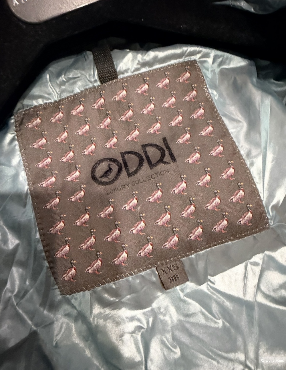 Пуховик odri размер 38( xxs)