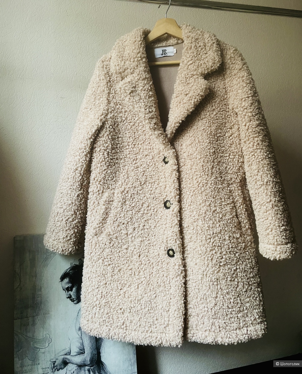 Шуба Teddy FLR, размер 44-46