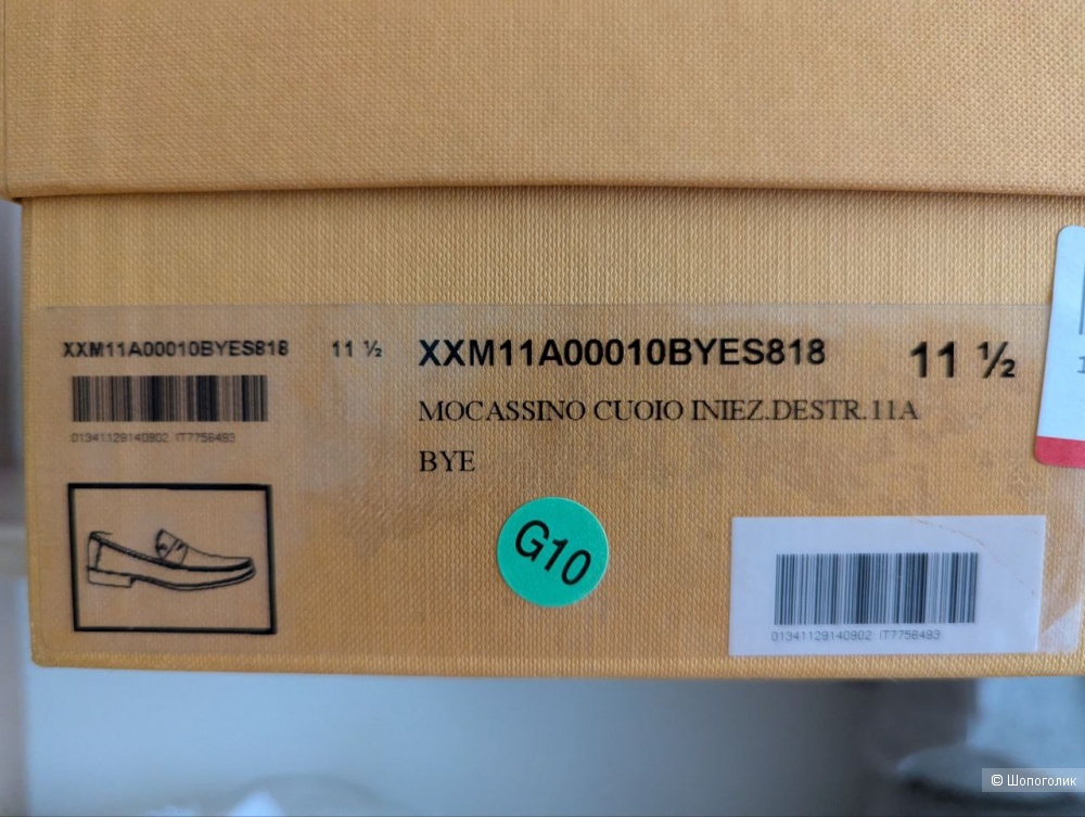 Мокасины TOD'S   размер 11,5 на 46-47+