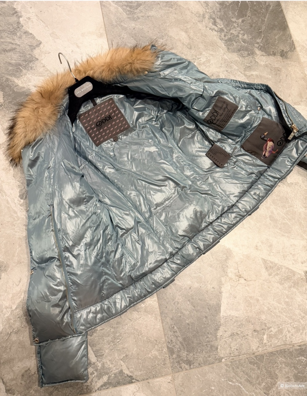 Пуховик odri размер 38( xxs)