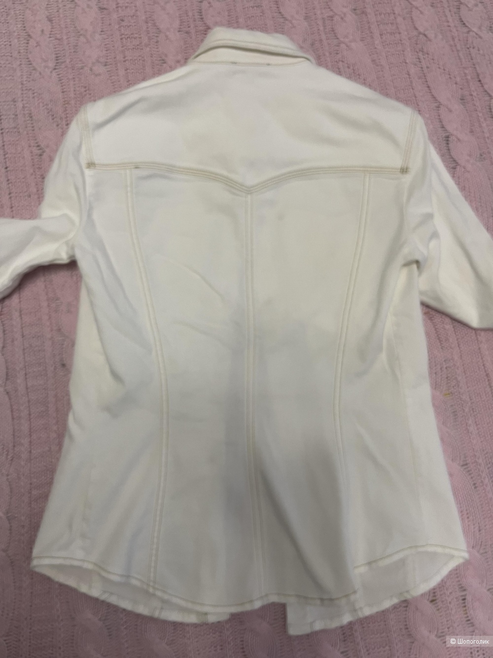 Versace jeans couture джинсовая рубашка XS