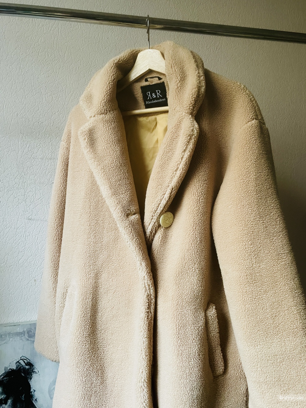 Шуба Тедди Rhododendron, размер 44-48