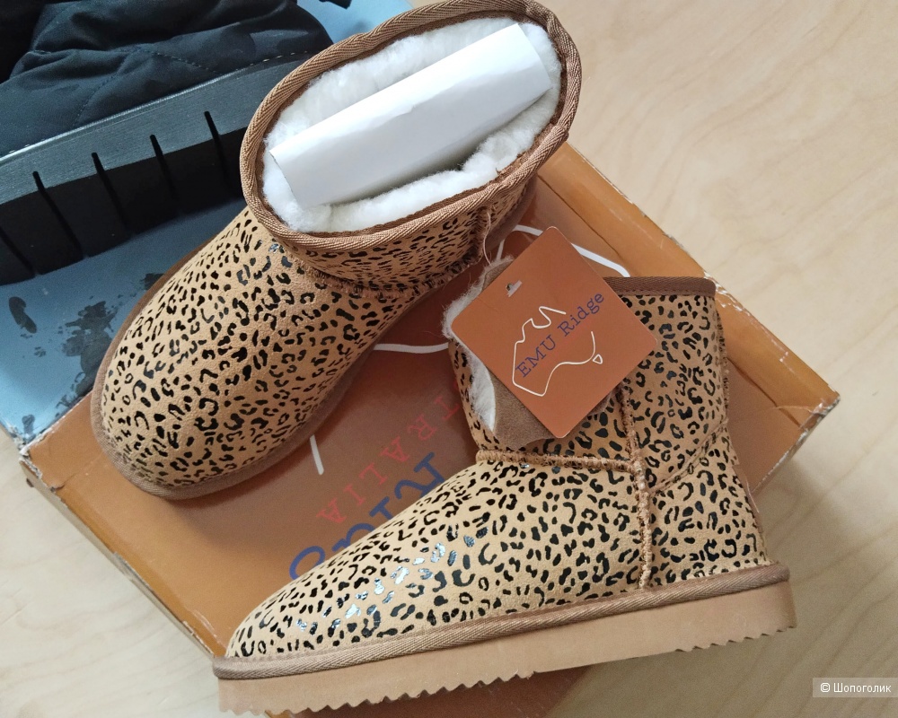 Угги Emu Ridge Sophie Mini Print, размер Eur 37, UK4, 23 см