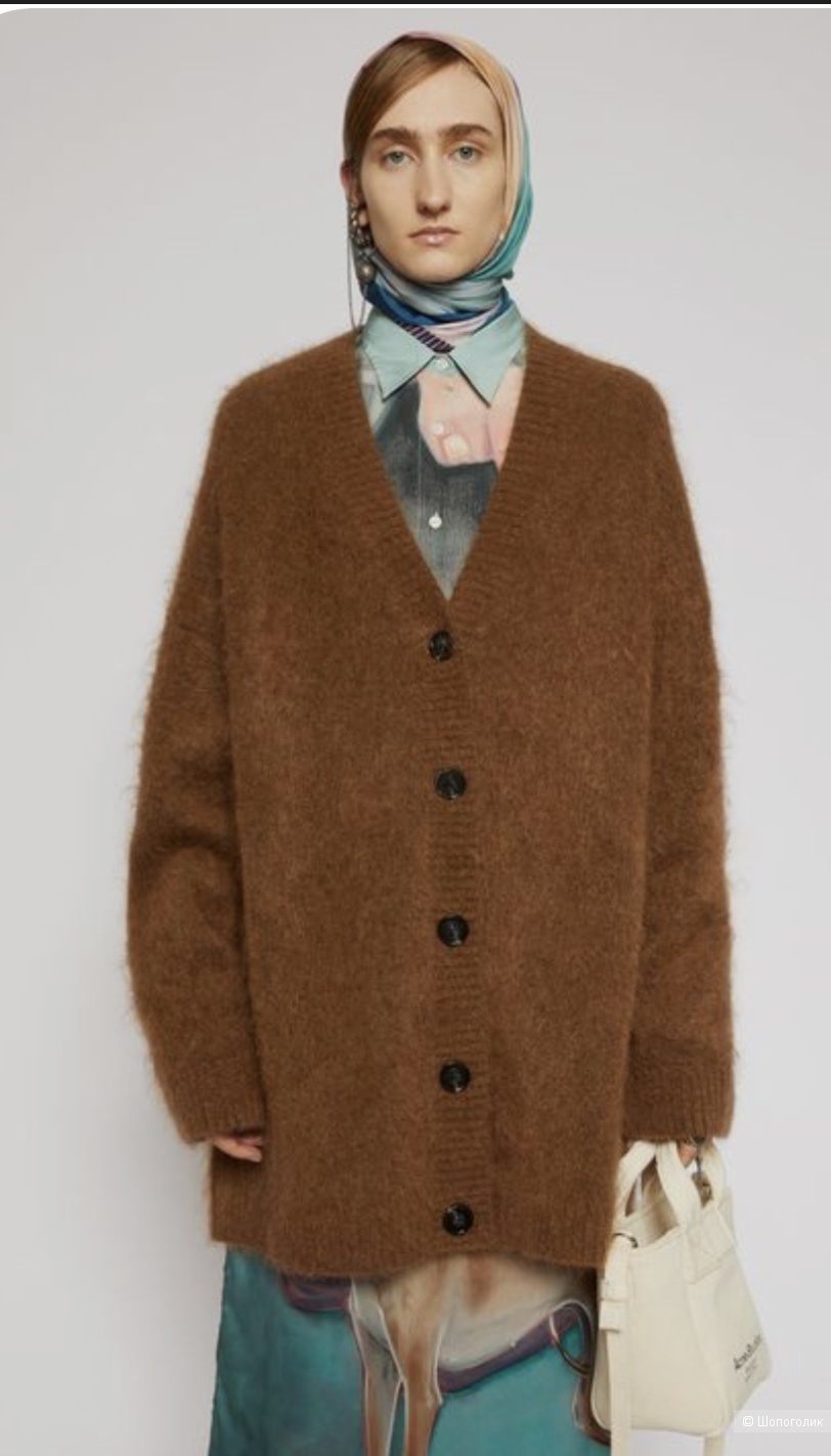 Кардиган из шерсти яка и мохера от Acne Studios. Размер S-XXXL