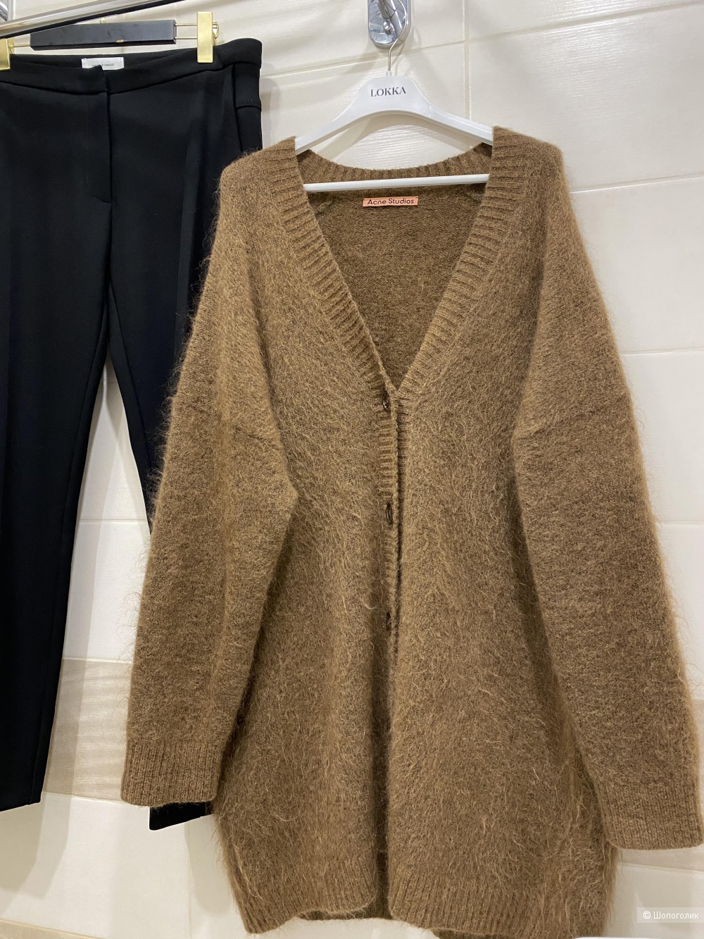 Кардиган из шерсти яка и мохера от Acne Studios. Размер S-XXXL