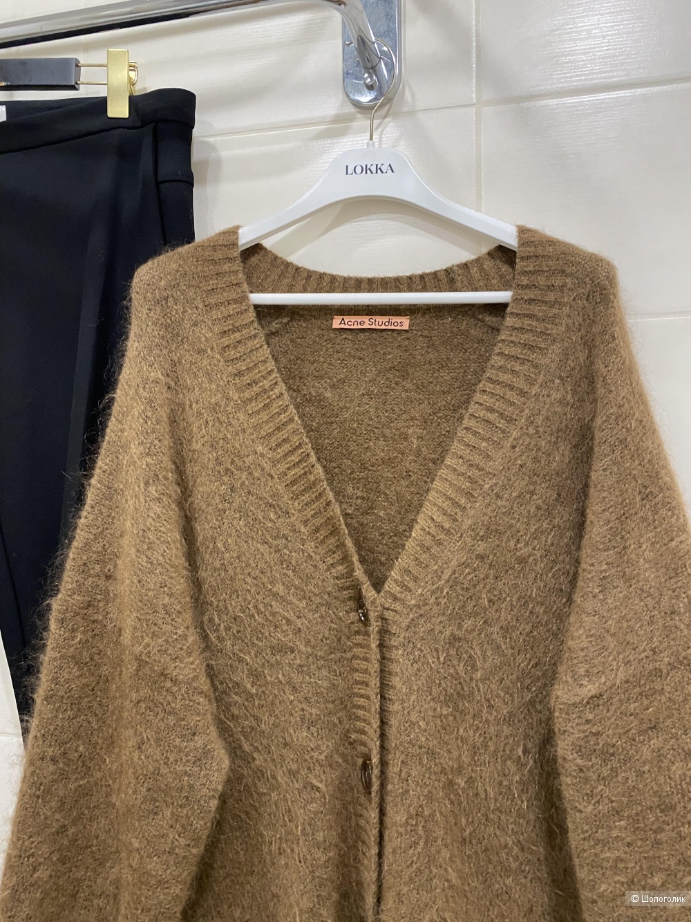 Кардиган из шерсти яка и мохера от Acne Studios. Размер S-XXXL