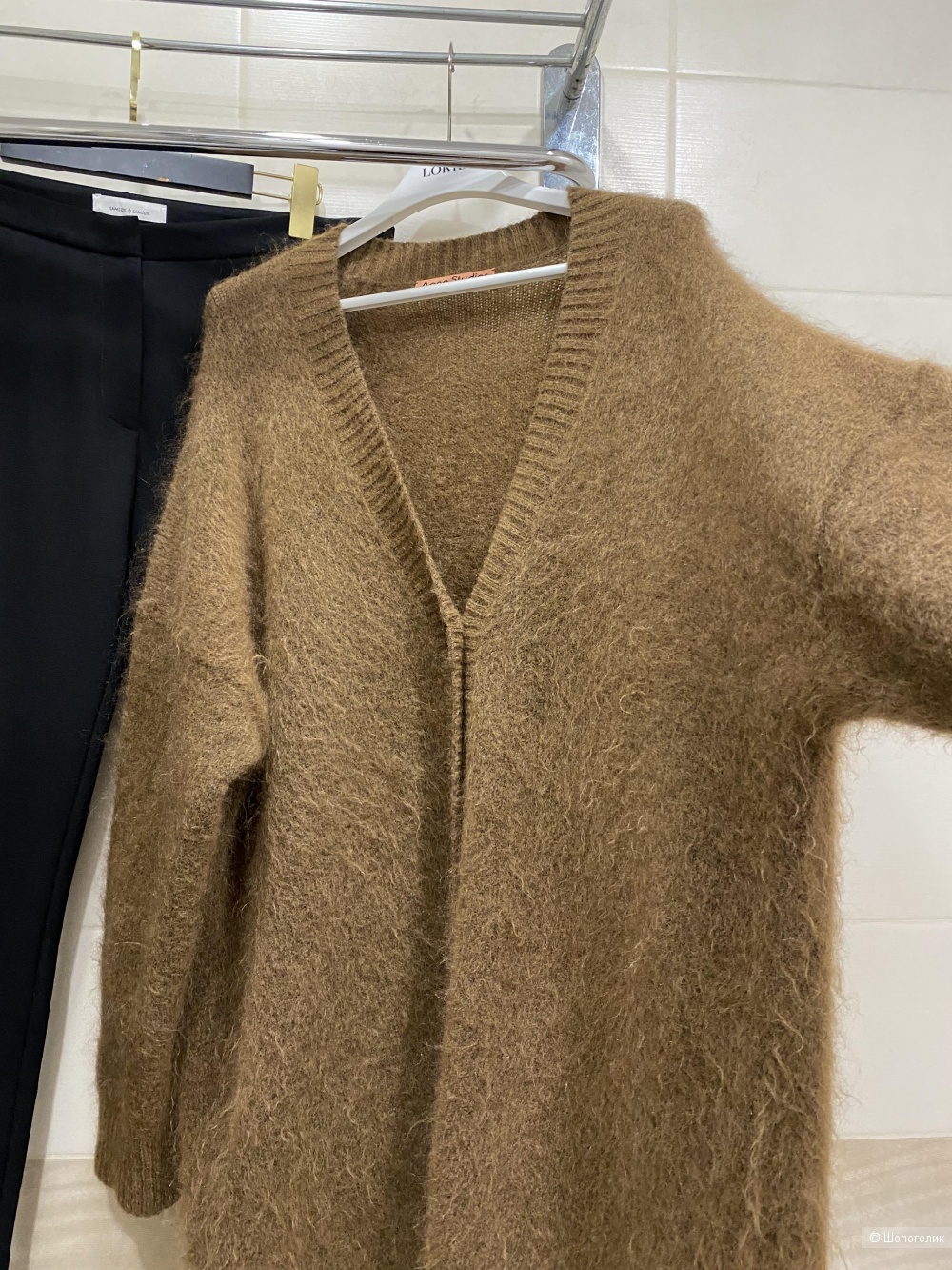 Кардиган из шерсти яка и мохера от Acne Studios. Размер S-XXXL