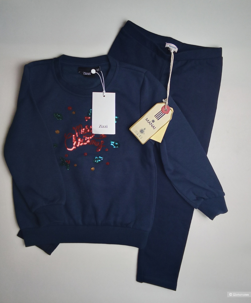 Толстовка и леггинсы 98см