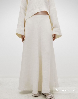 Юбка Massimo dutti лимитка льняная, L