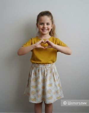 Топ и юбка 110-116см Дания