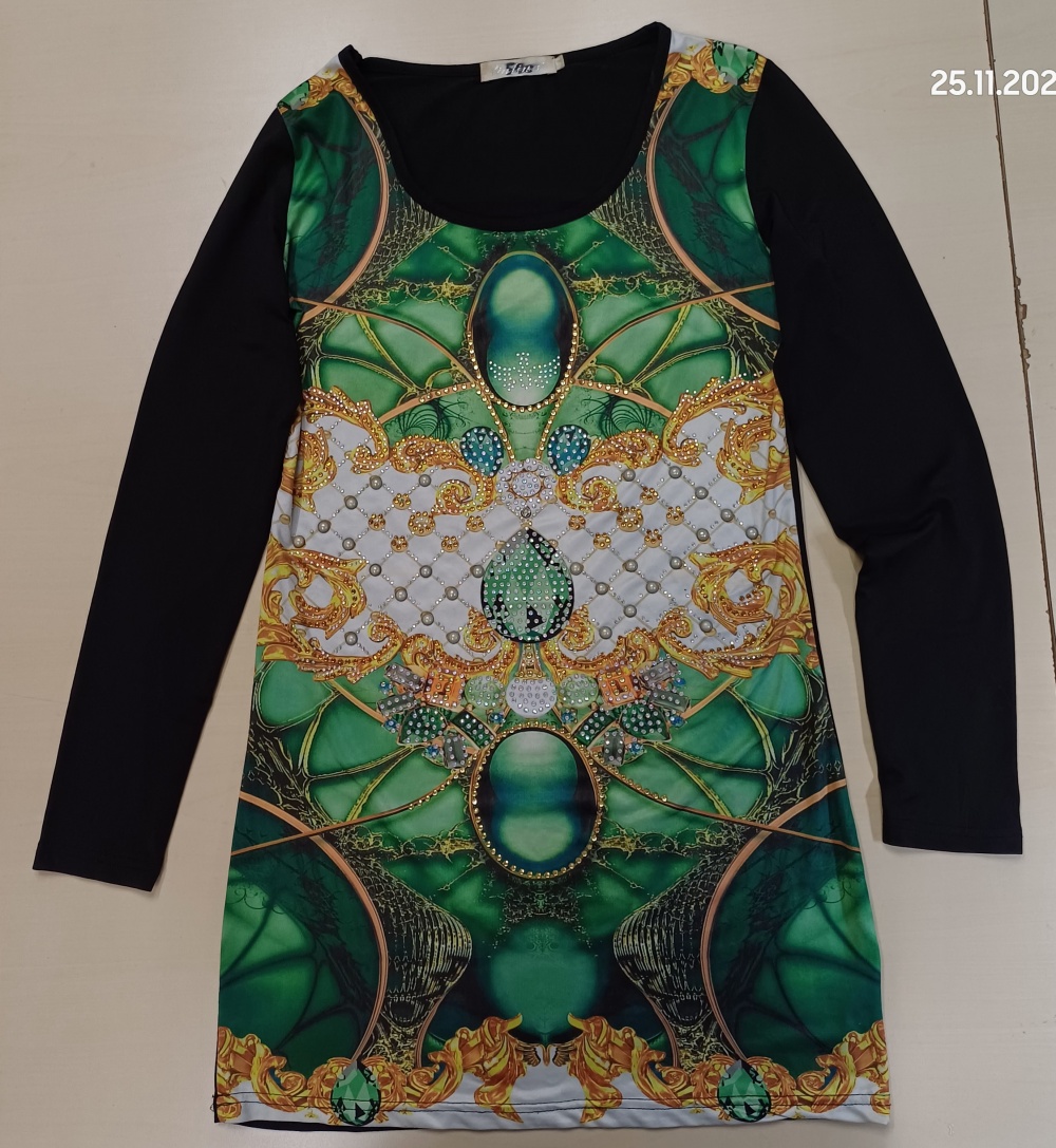 Платье - туника с принтом,Ynika, М, S