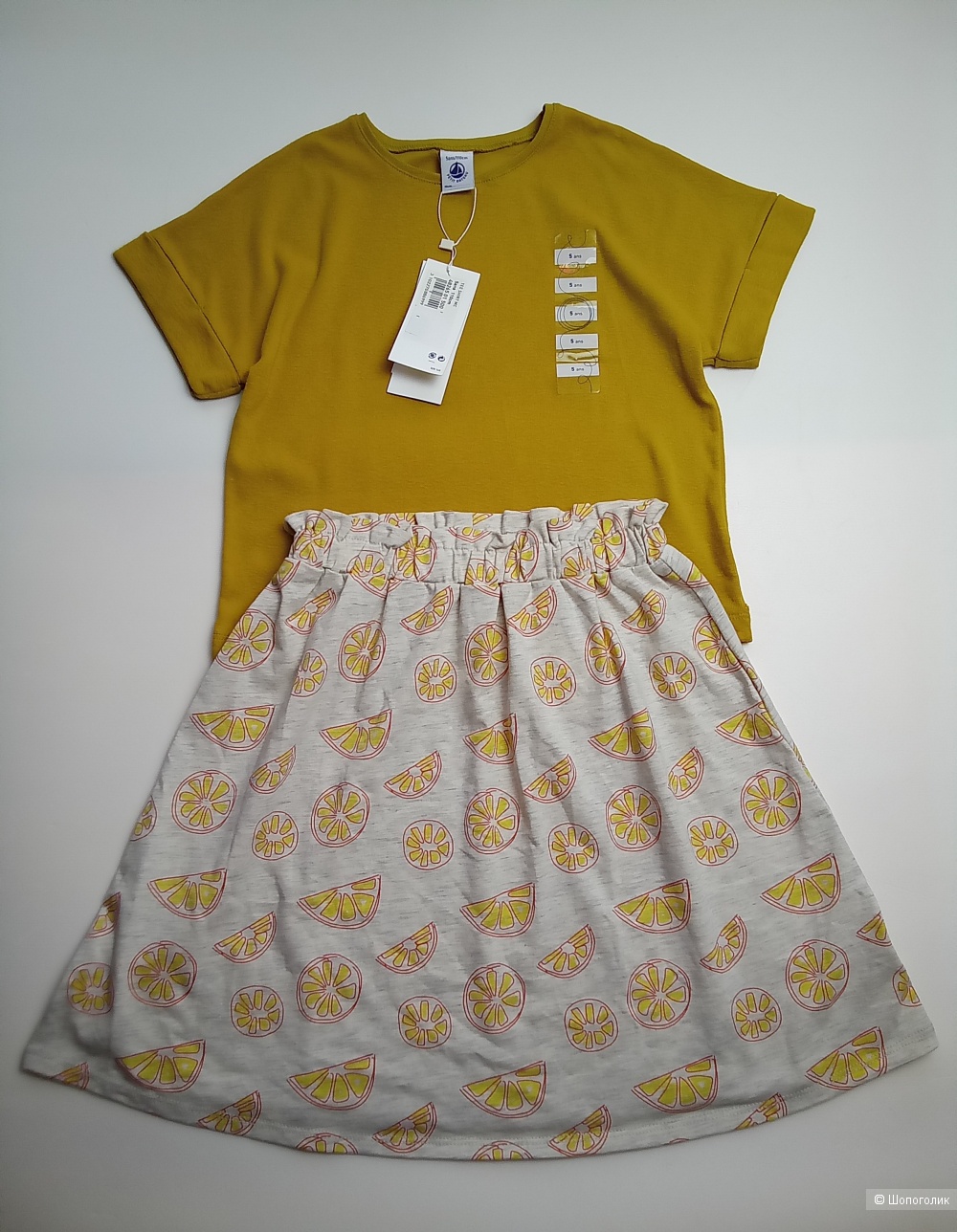 Топ и юбка 110-116см Дания