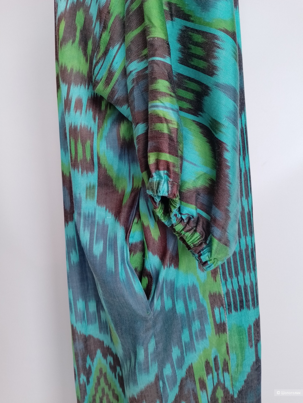 Кимоно чапан Suraya зеленый, one size