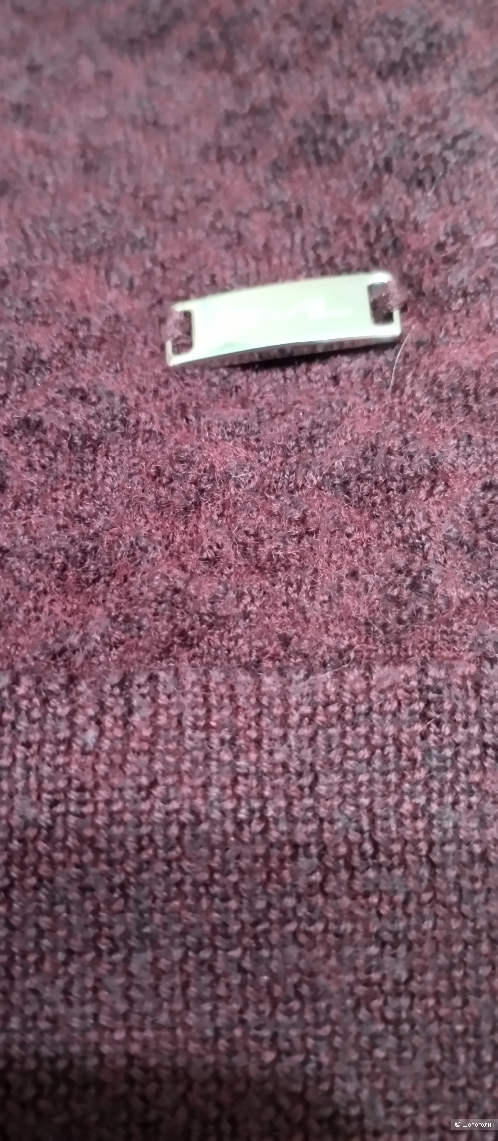 Свитер шерсть и шелк 3D вязка BML, 50-52