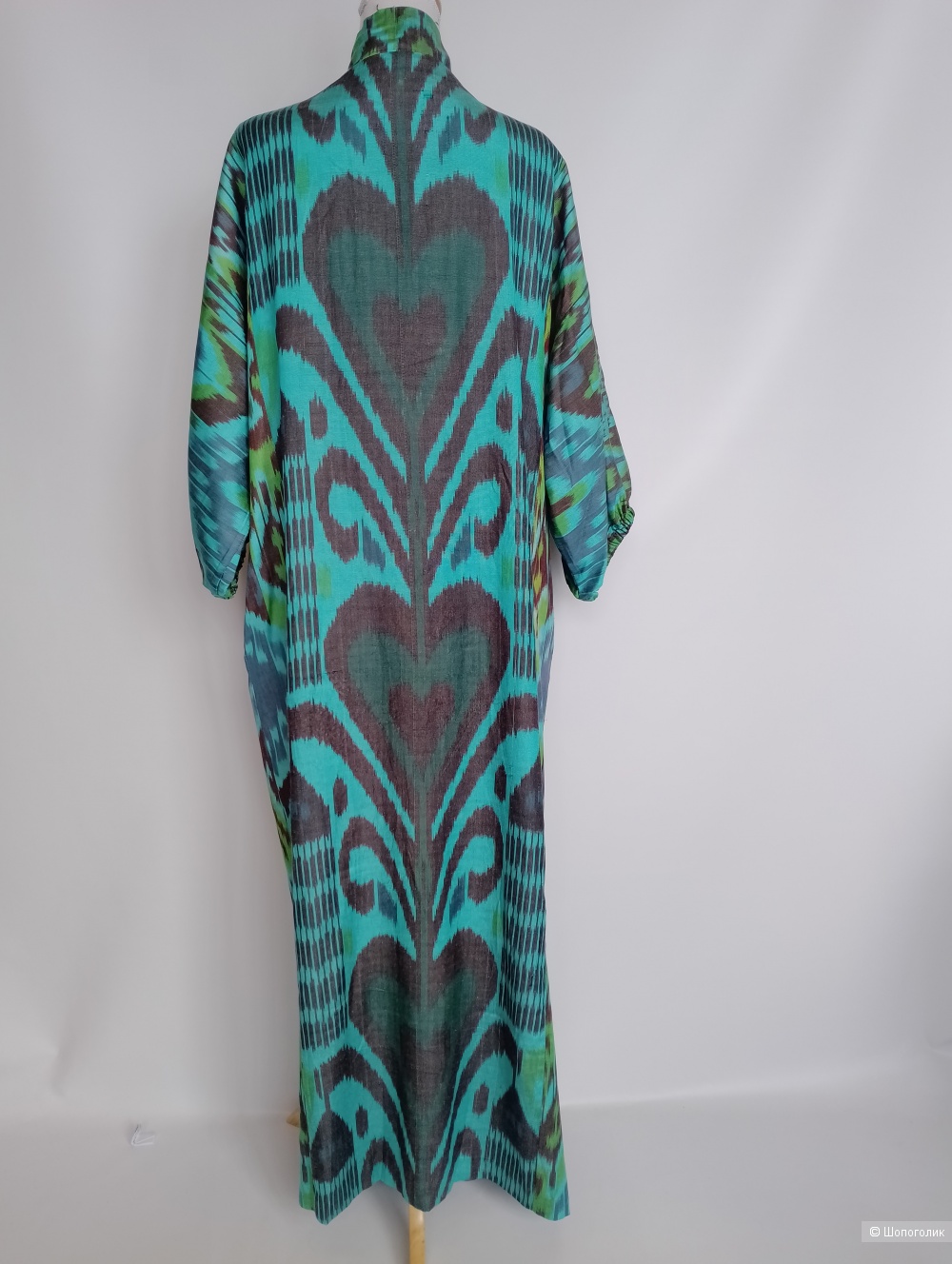 Кимоно чапан Suraya зеленый, one size