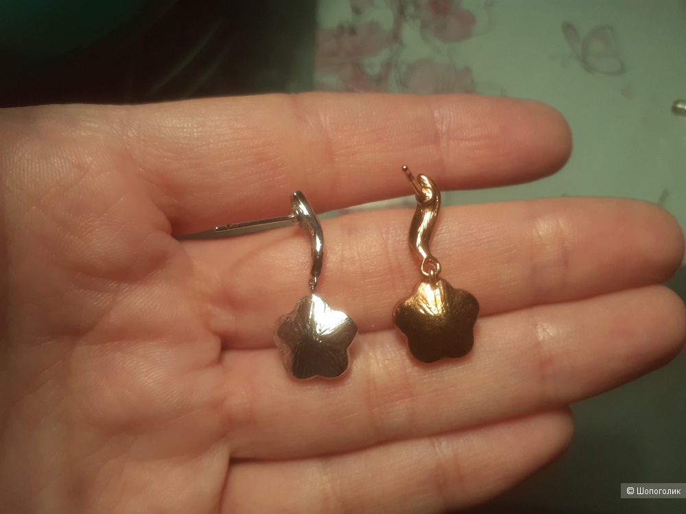 Серьги с кристаллами, Swarovski