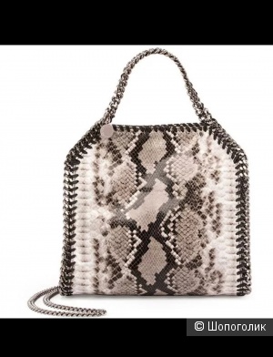 Сумка тоут Stella McCartney Falabella mini snake