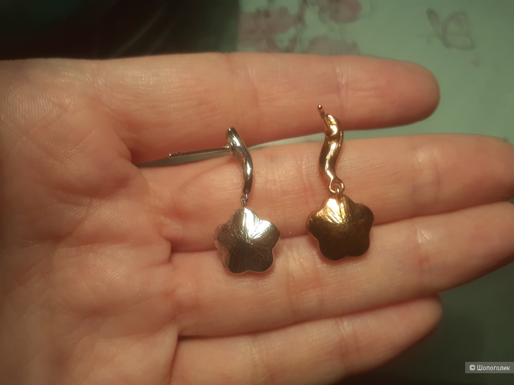 Серьги с кристаллами, Swarovski