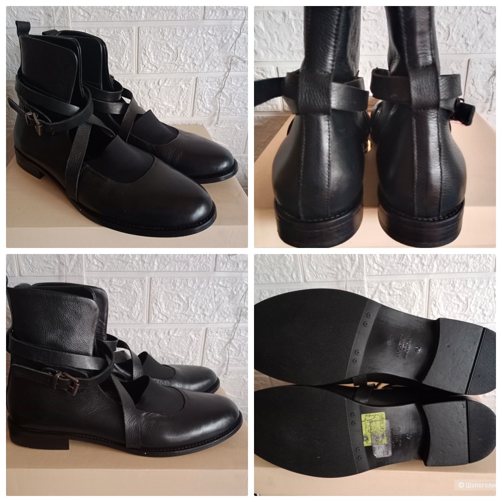 Туфли Lottini женские кожаные 39 размер