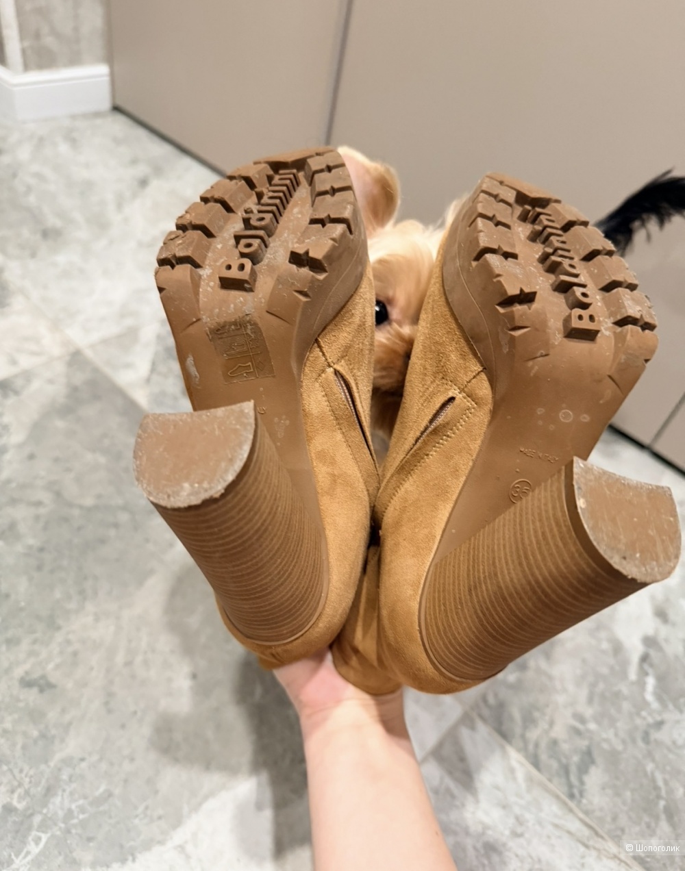 Зимние сапоги baldinini размер 35