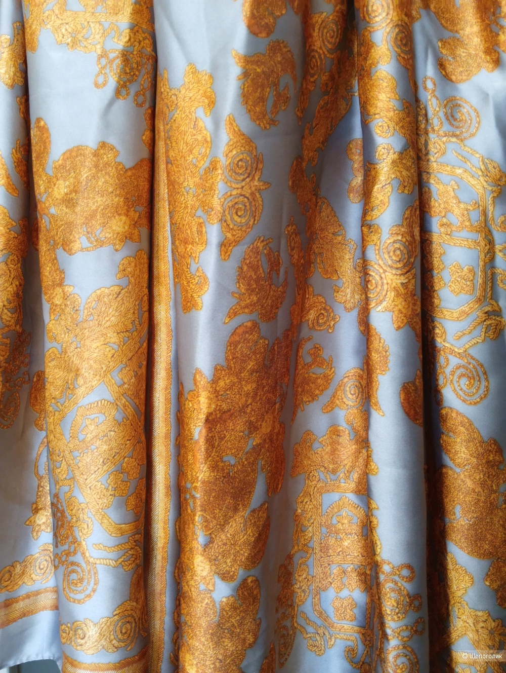 Шёлковый платок палантин 180*80 см, La Manik