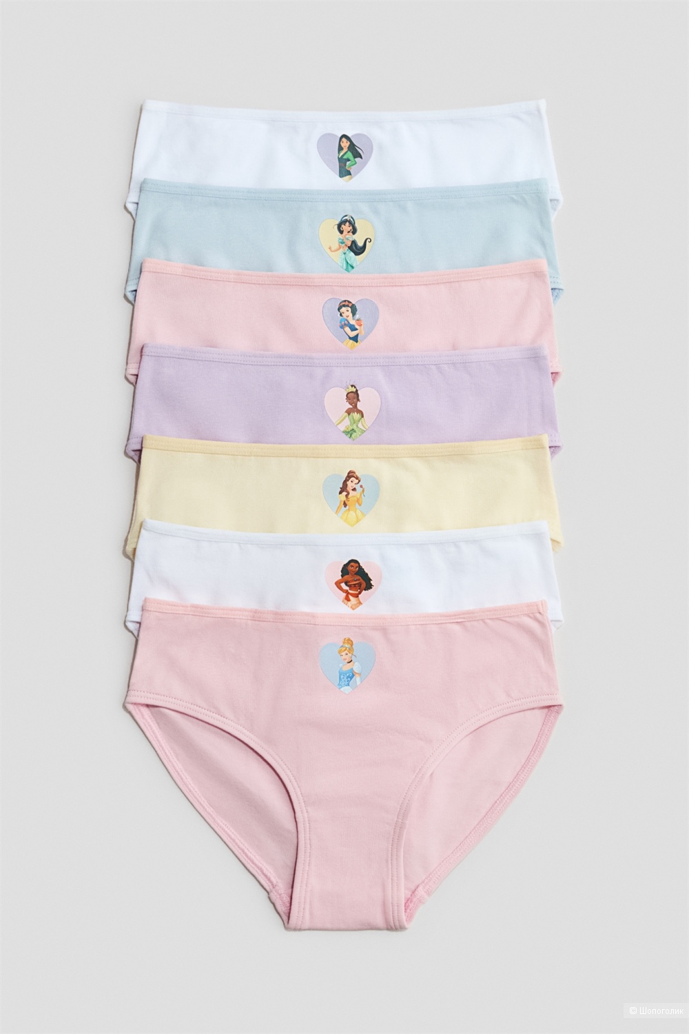 Набор трусов для девочки H&M, размер 122-128