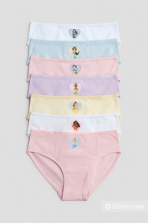 Набор трусов для девочки H&M, размер 122-128