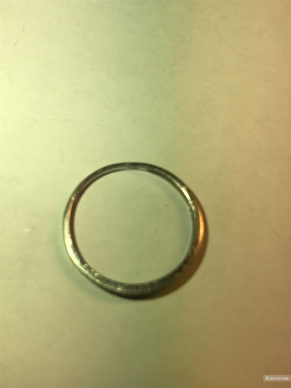 Кольцо золото , 15 размер