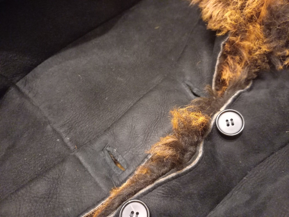 Дубленка натуральная Amoress Stockholm (Швеция) 50 р-р