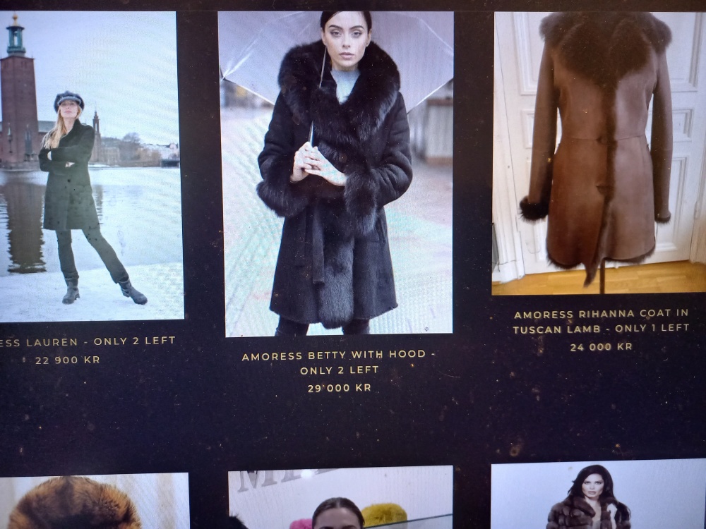 Дубленка натуральная Amoress Stockholm (Швеция) 50 р-р