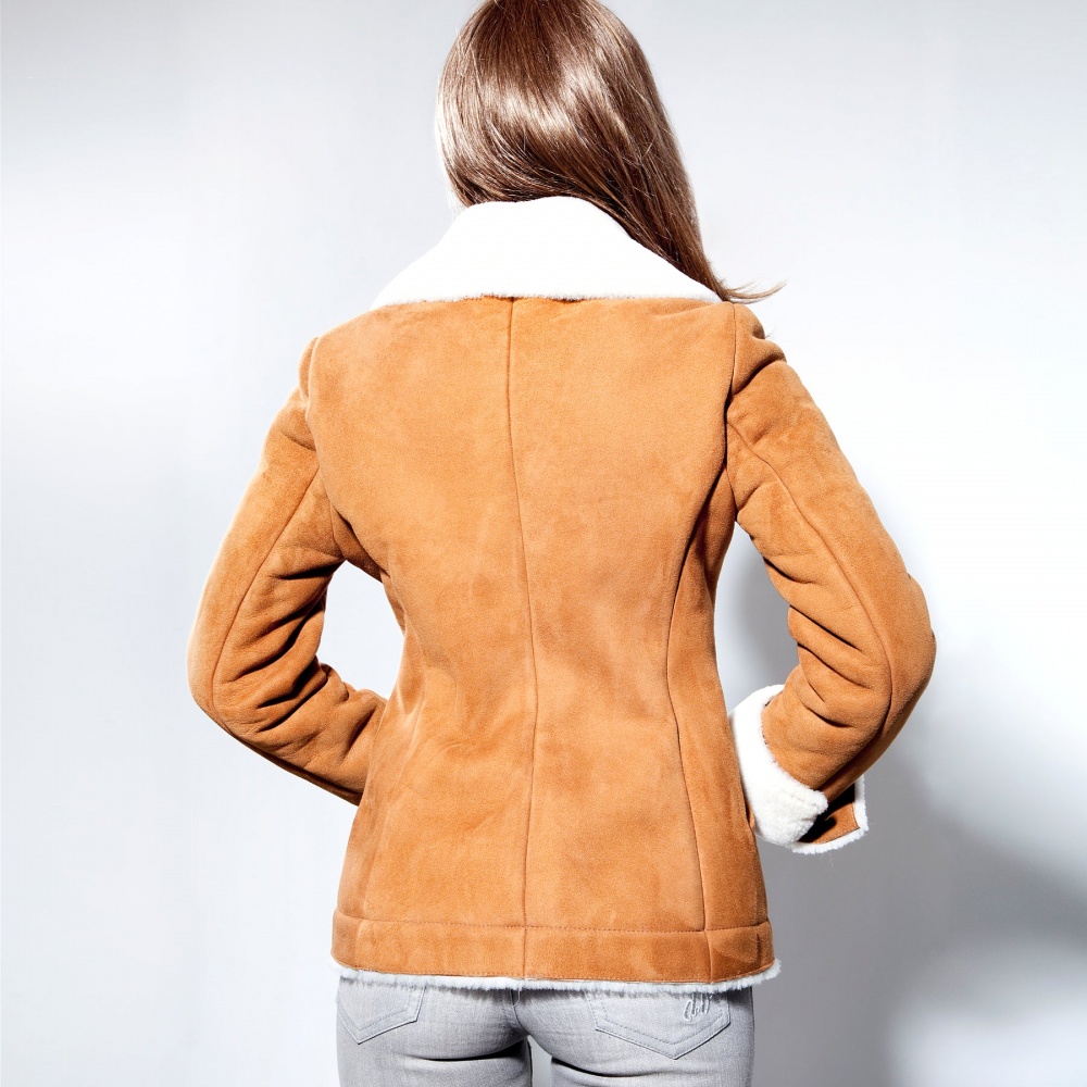 Дубленка натуральная Amoress Stockholm (Швеция) 50 р-р