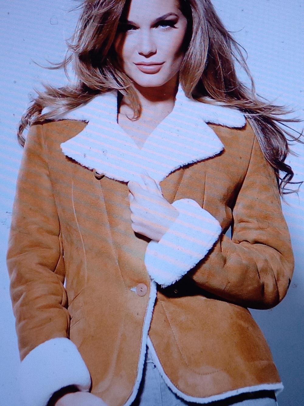 Дубленка натуральная Amoress Stockholm (Швеция) 50 р-р