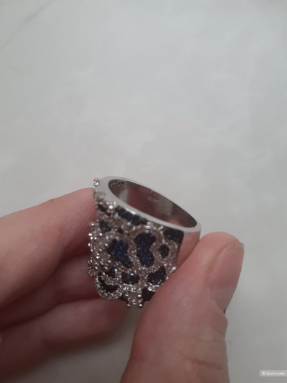 Кольцо шпинель, размер 17