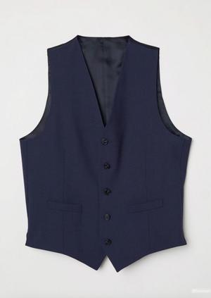 Жилет H&M шерстяной классический, 36R