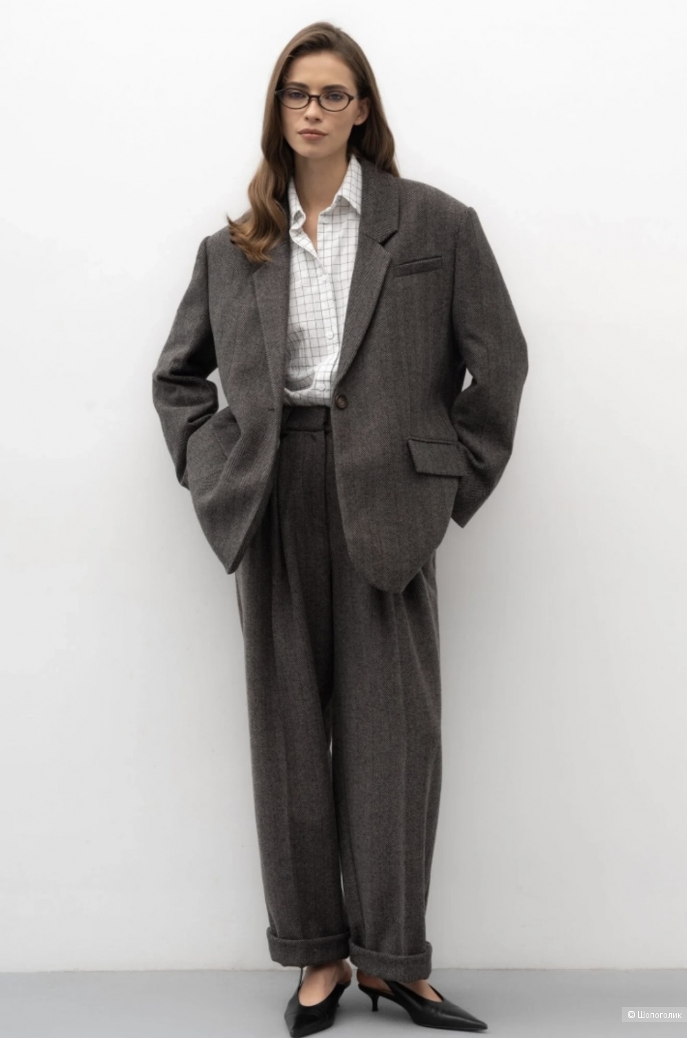 Брюки Tres Professor шерстяные, р.M