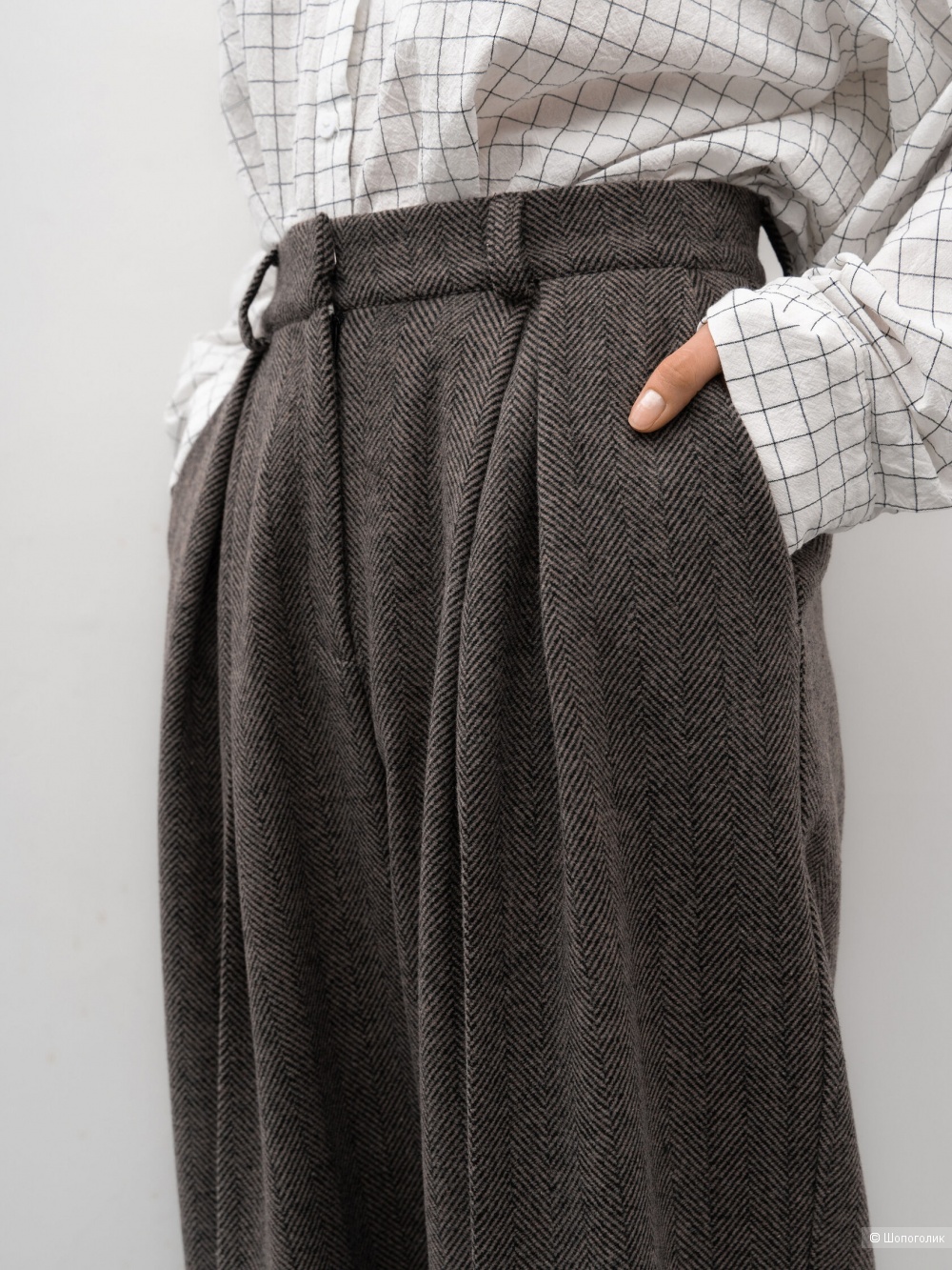 Брюки Tres Professor шерстяные, р.M