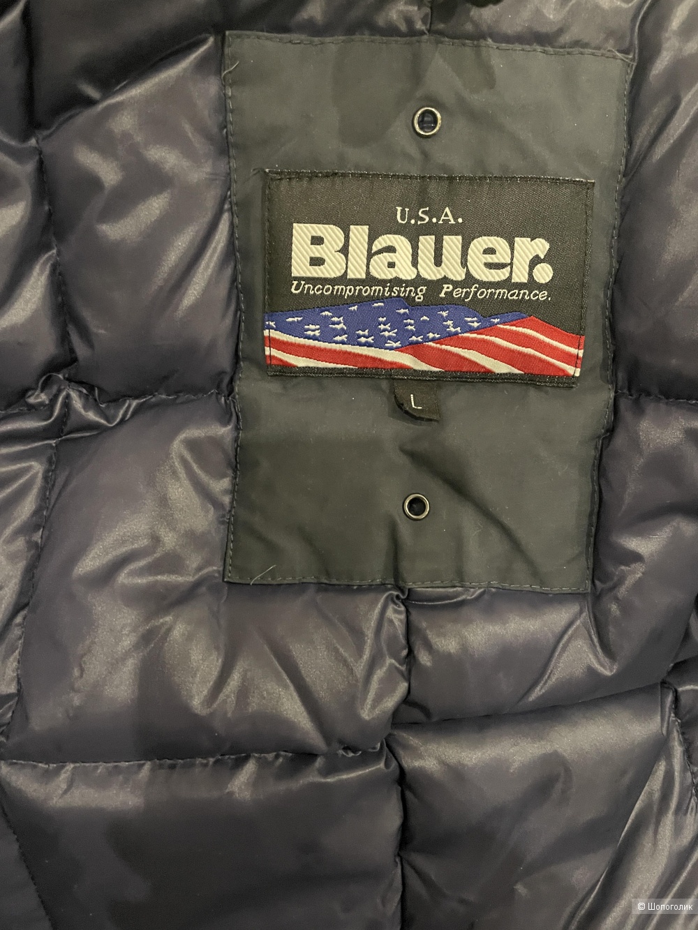 Пуховик парка Blauer 48-50 размер