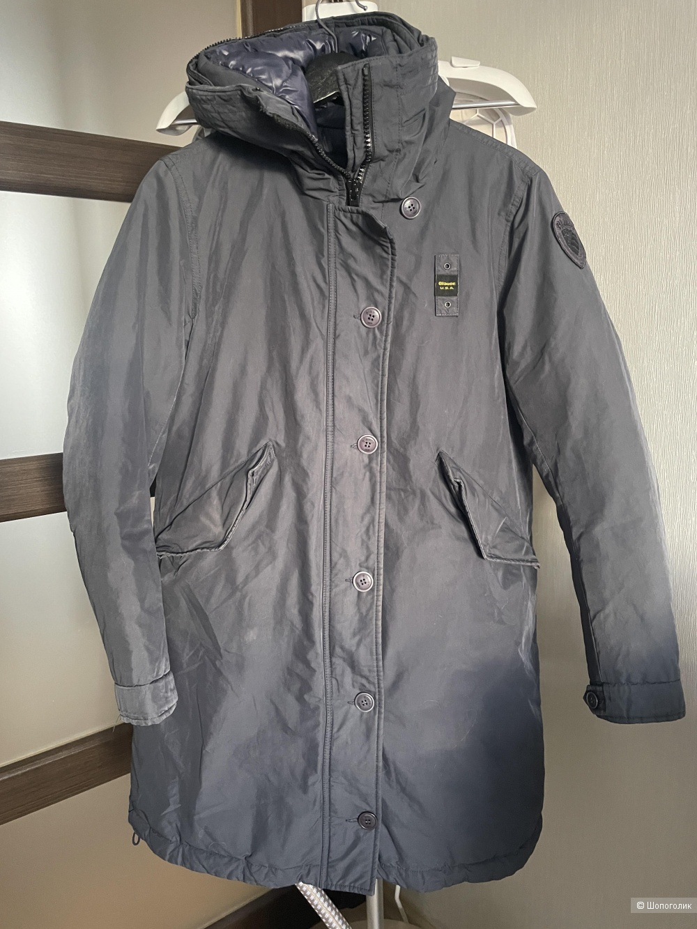 Пуховик парка Blauer 48-50 размер