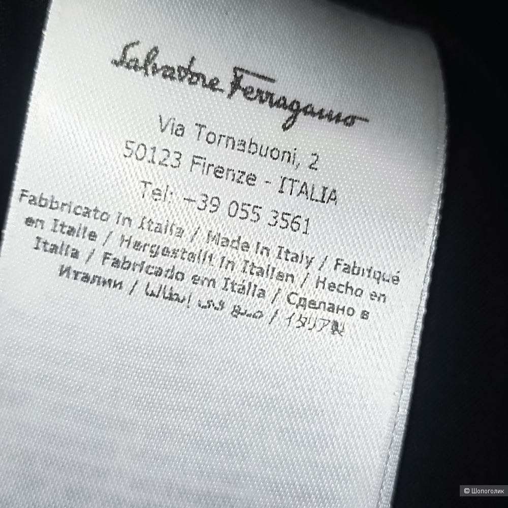 SALVATORE FERRAGAMO брюки р 44