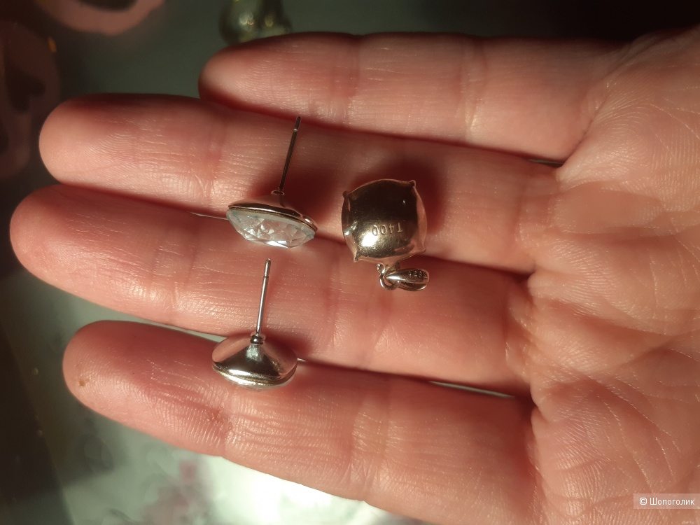 Комплект серьги и кулон, Swarovski