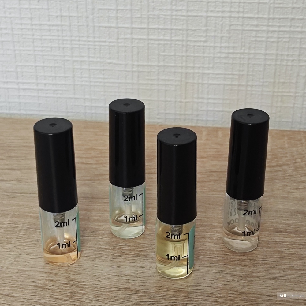 Набор эксклюзивных пробников парфюмерии - 4 шт