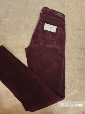 Брюки джинсы микровельвет Adriano goldschmied AG