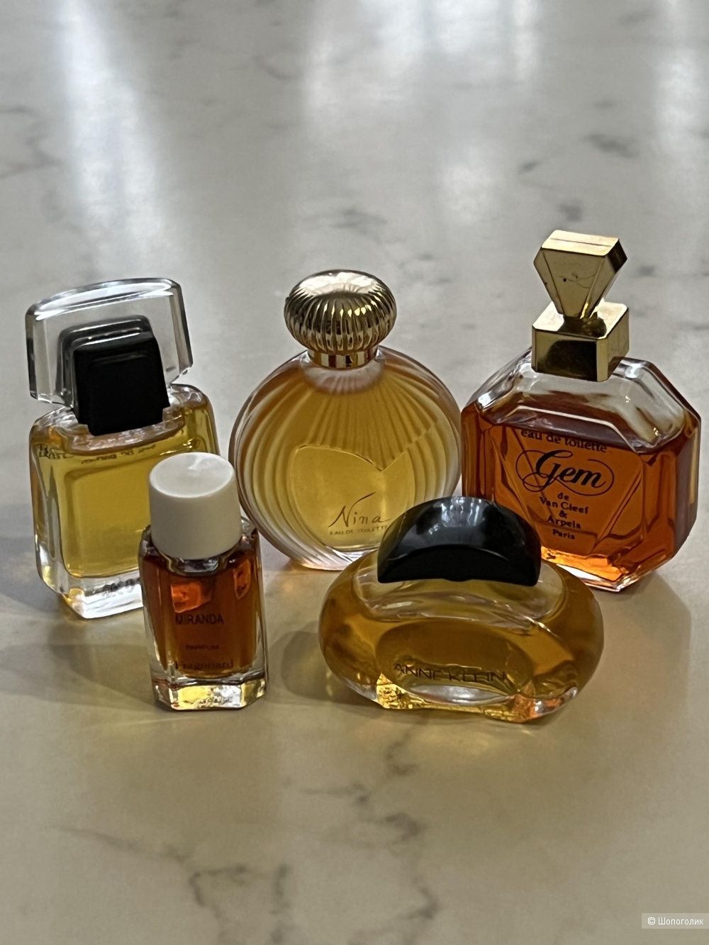 Миниатюры парфюма  5 шт