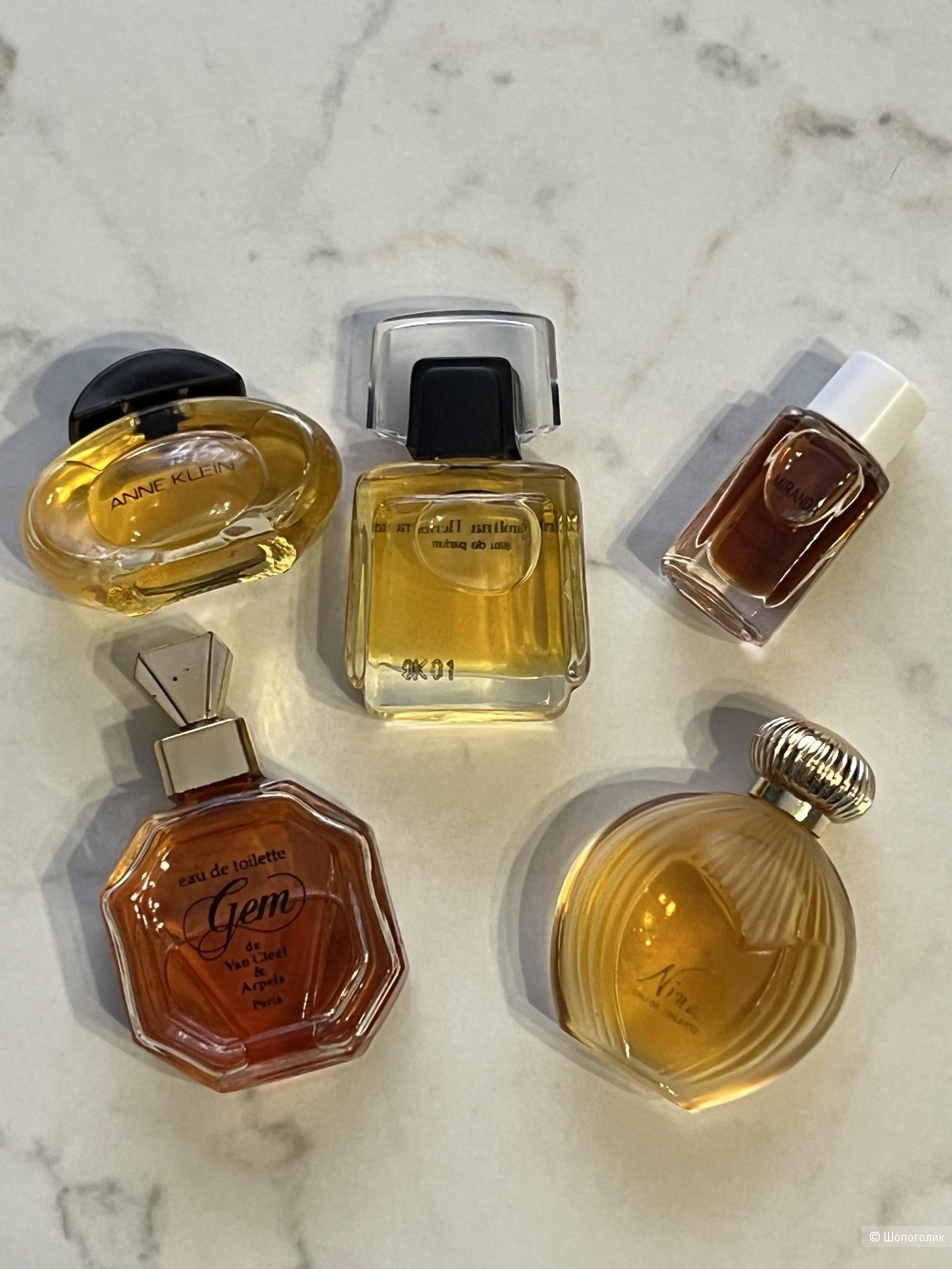 Миниатюры парфюма  5 шт