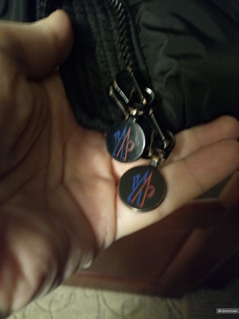 Пуховик MONCLER, размер 42-44