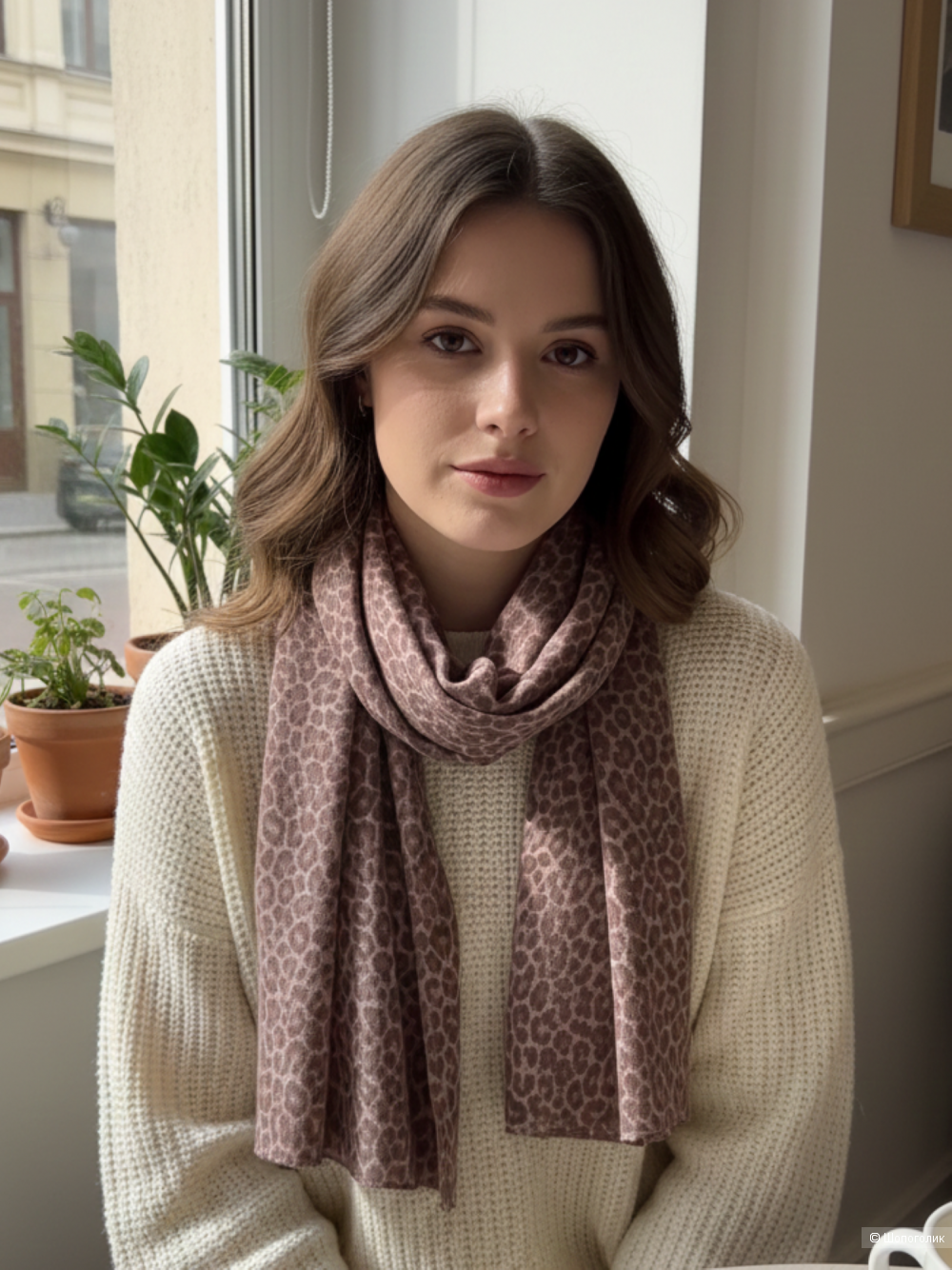 Шарф United Colors of Benetton размер 188 х 26 см