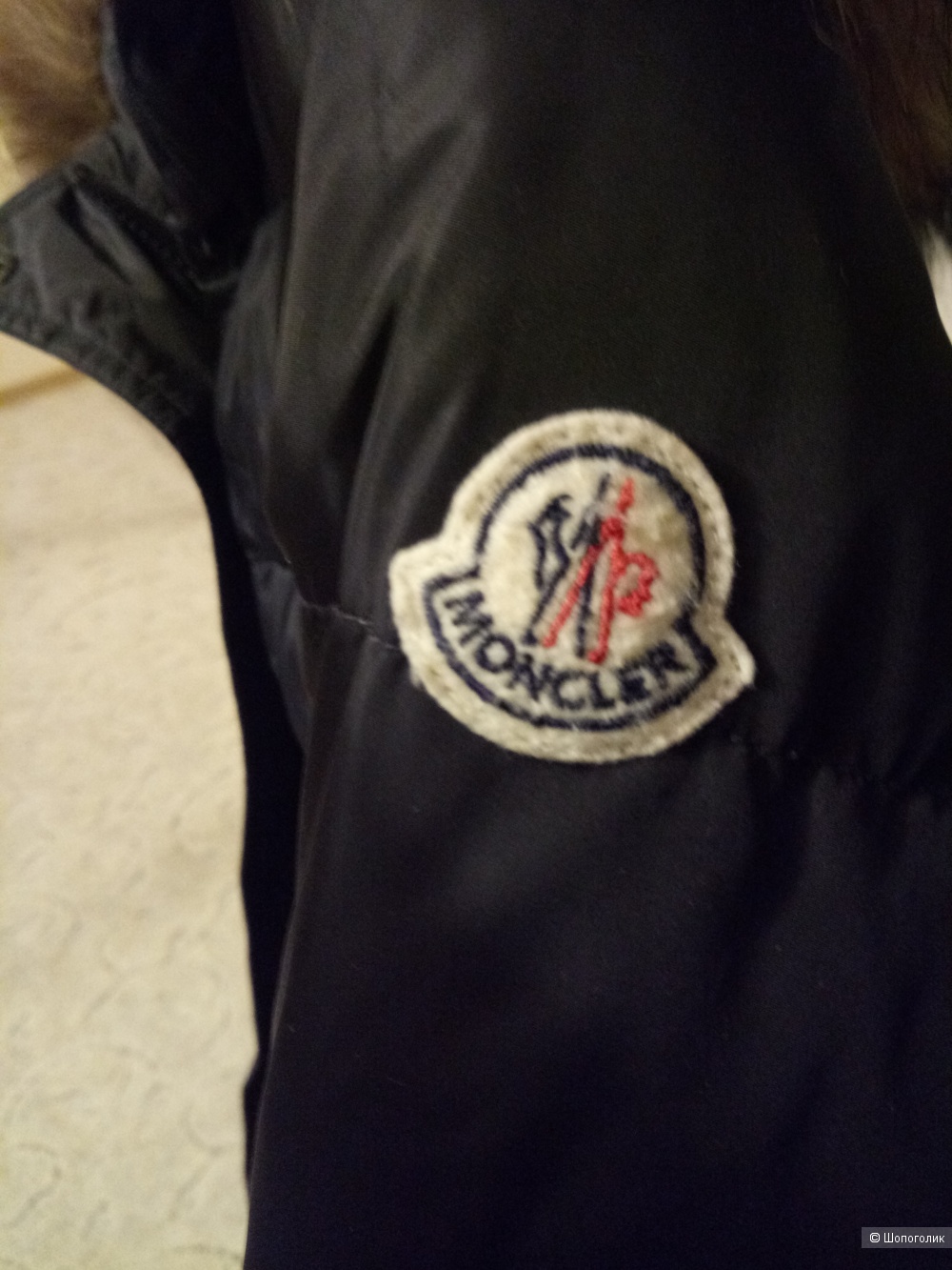 Пуховик MONCLER, размер 42-44