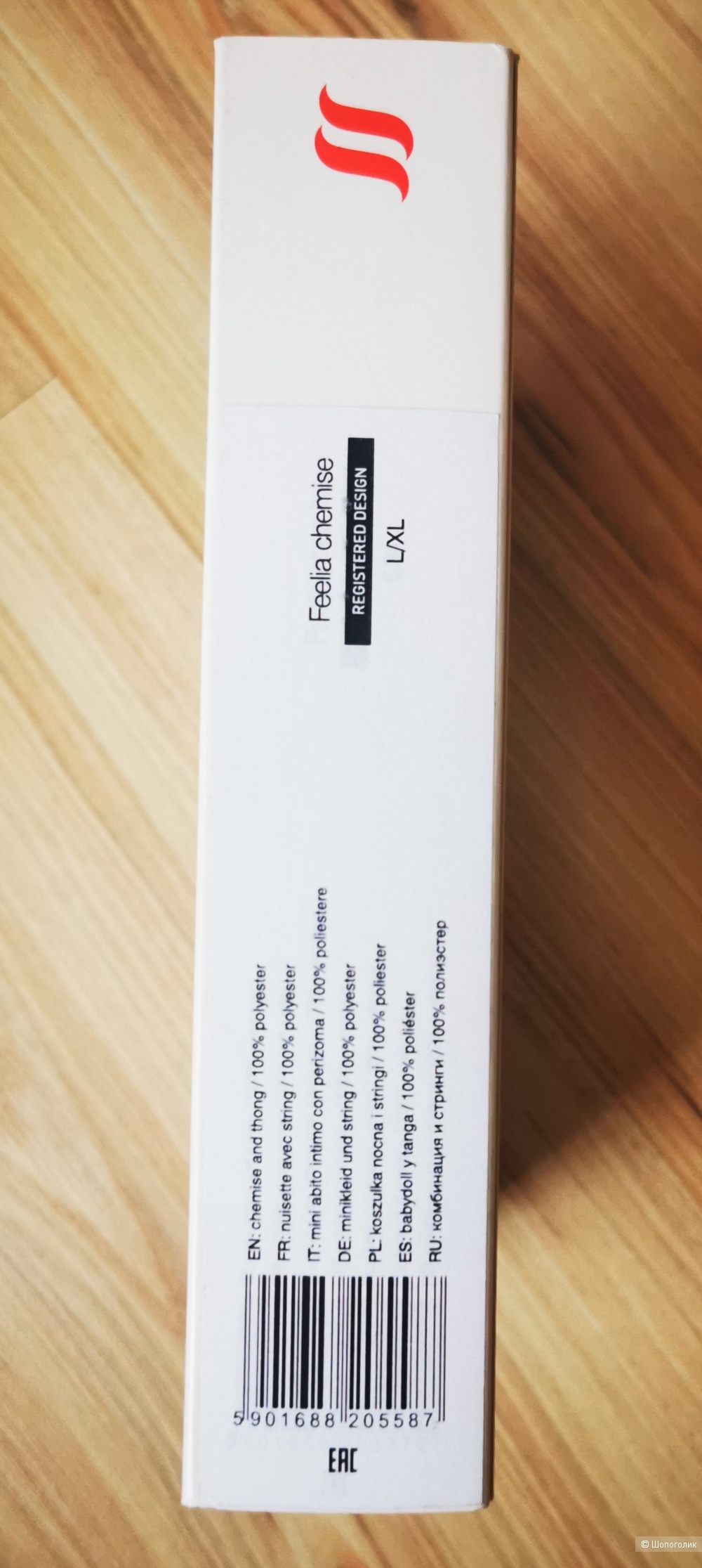 Комбинация Obsessive Feelia CHEMISE, L/XL