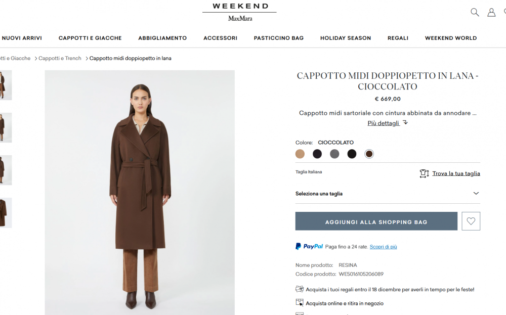 Max Mara Weekend пальто халат миди  р 44