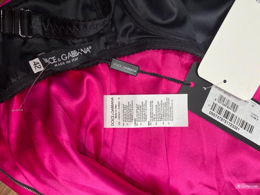 Платье Dolce&Gabbana маркировка 42